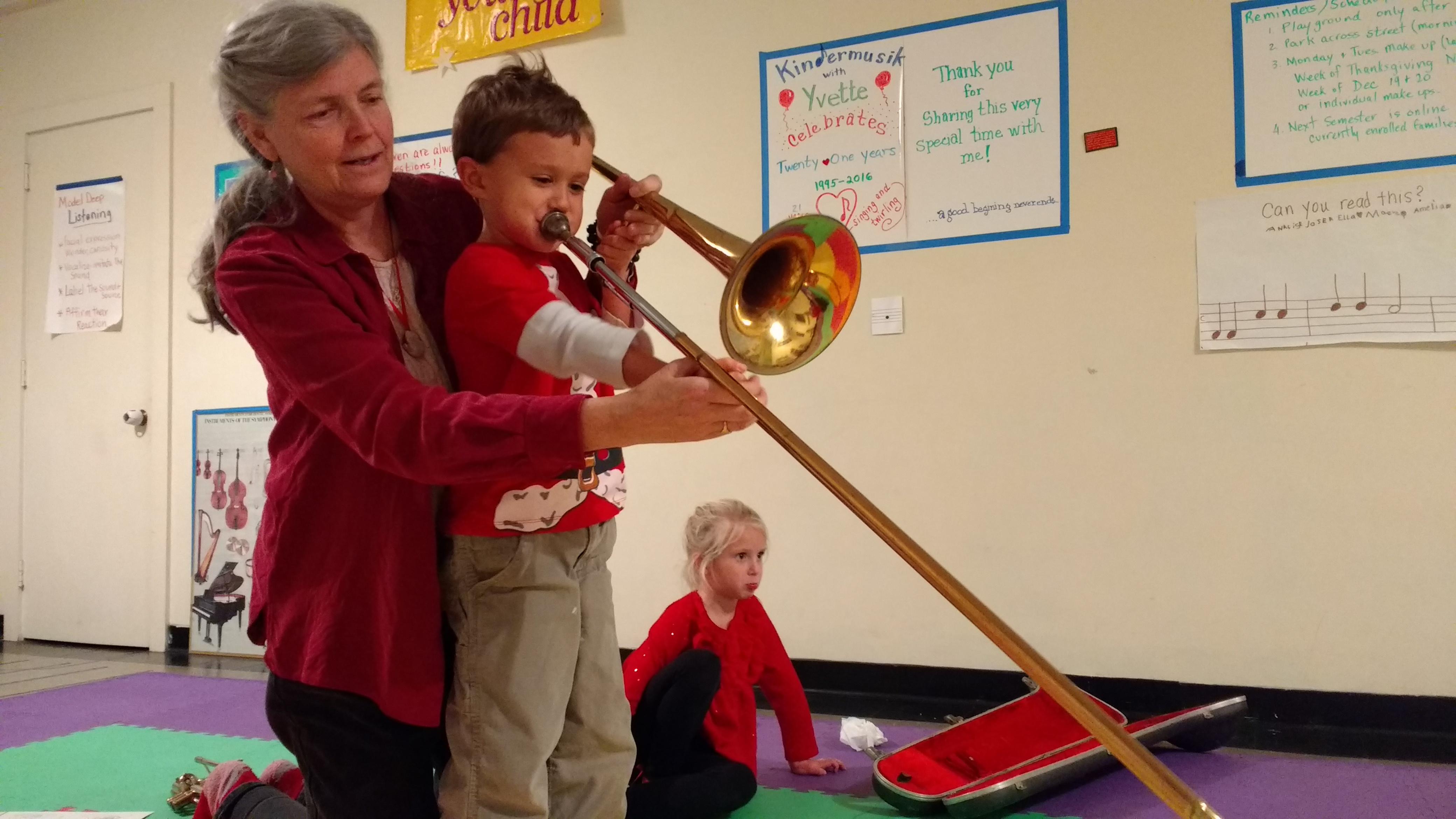 Exploring orchestral instruments helps children in listening to specific timbres and maybe even in choosing an instrument to learn!