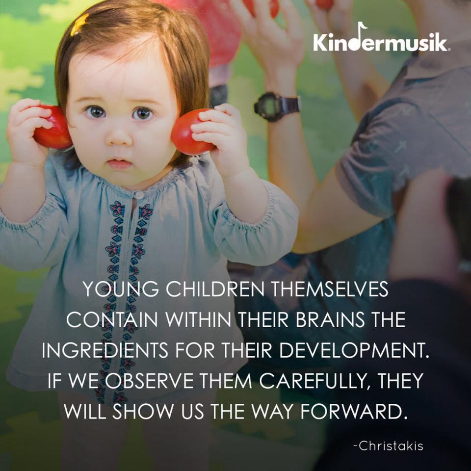 Kindermusik with Yvette is an award winning program.